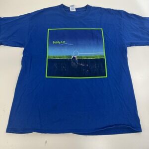 Geddy Lee RUSH Shirt Mens XL My Favorite Headache Album Graphic Tee Band Canada